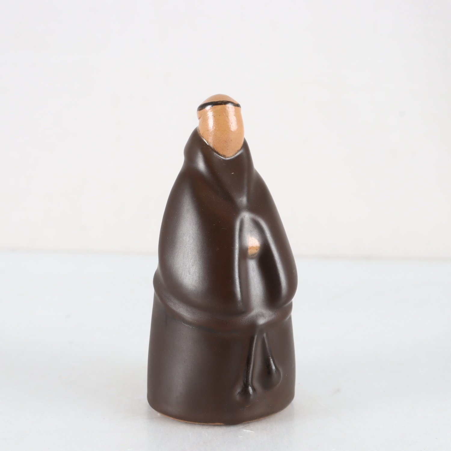 Figurin, munk, Ulla Elisabet Rubensson, Enköping, signerad