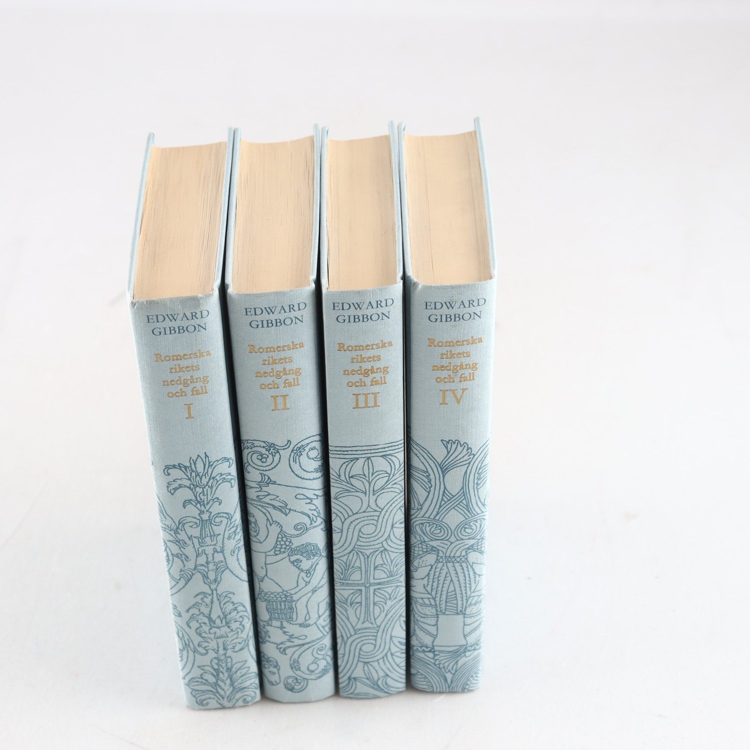 Edward Gibbon, Romerska rikets nedgång och fall, Vol. I-IV