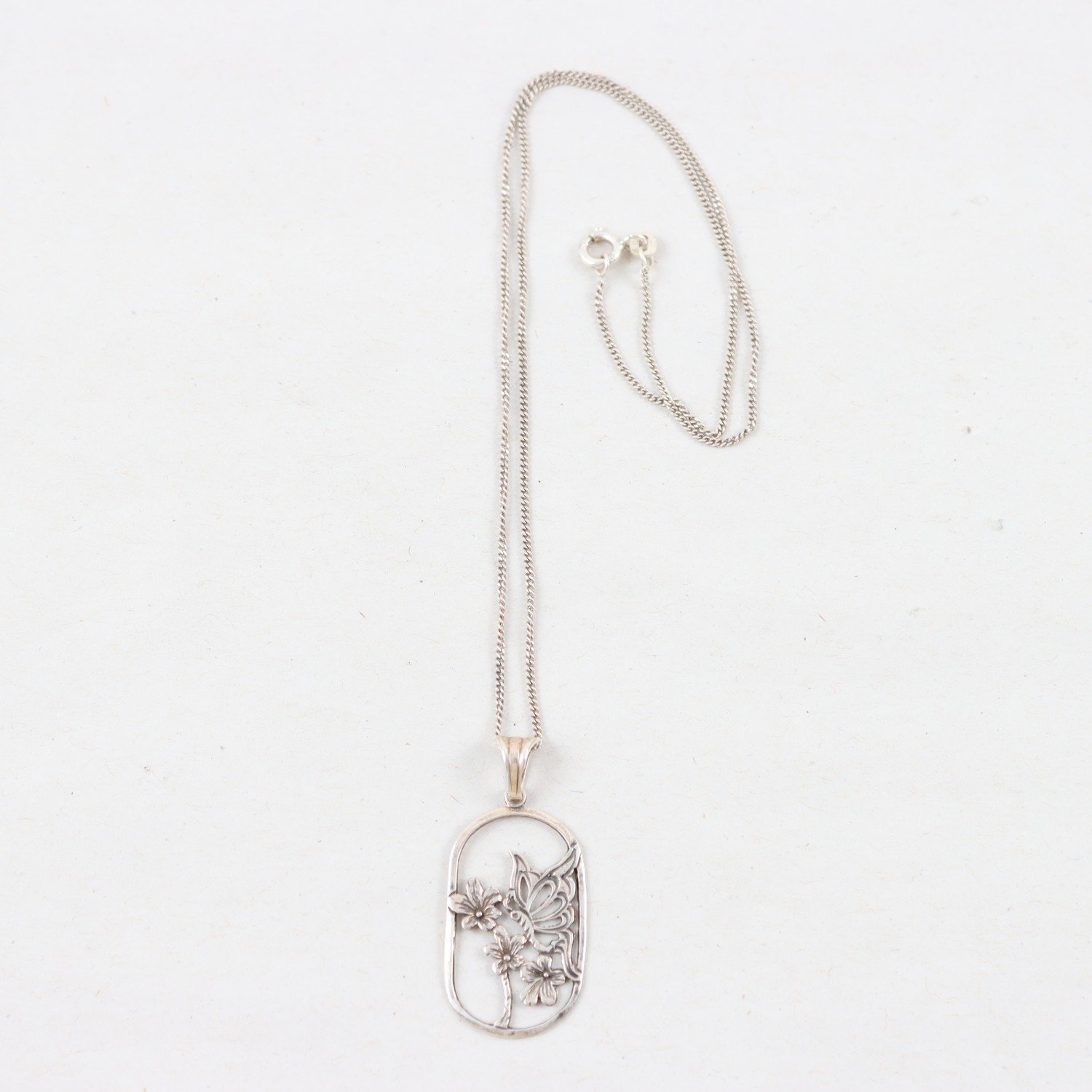 Halsband & Hänge, Silver, Vikt: 3,5