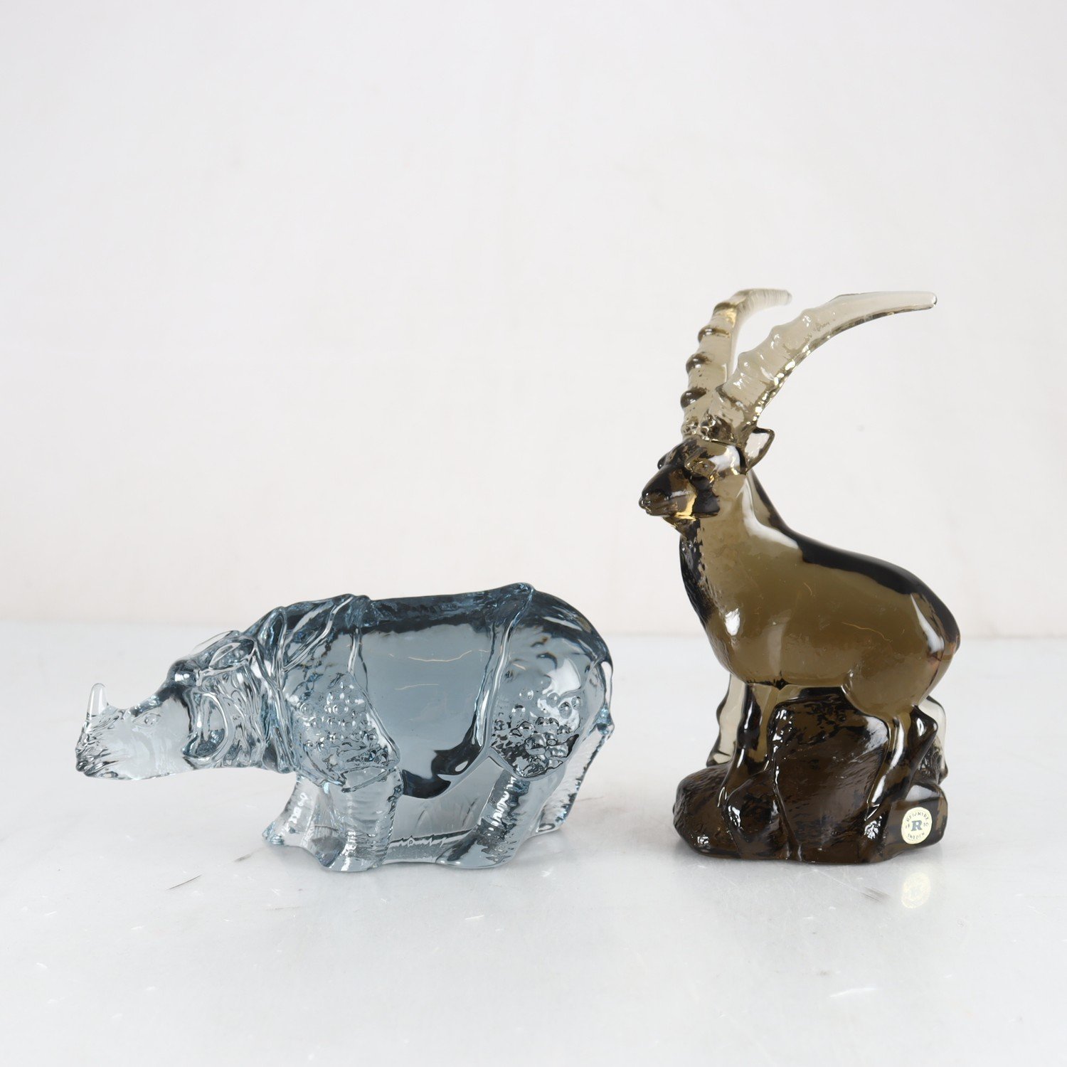 Figuriner, Paul Hoff, Svenskt Glas, WWF, Reijmyre. Samfraktas ej.
