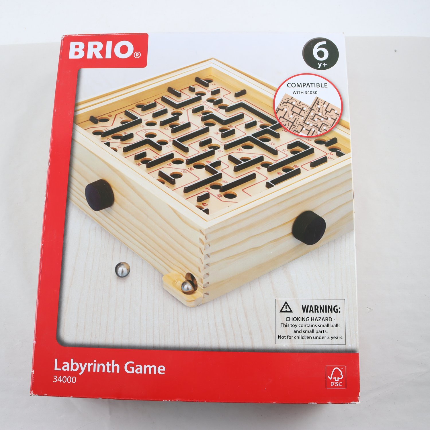 Brio, Labyrinth Game. Samfraktas ej.