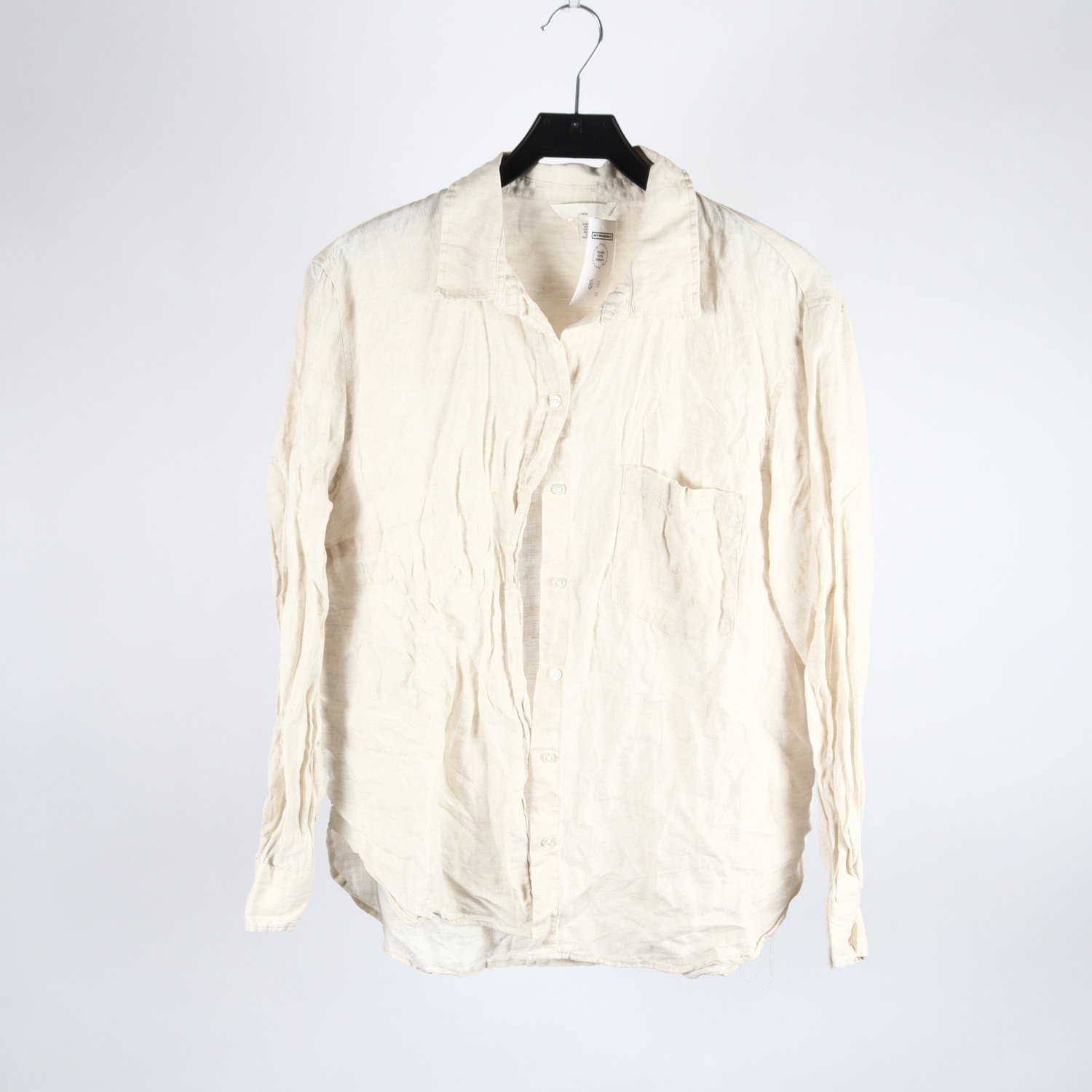 Blus, H&M, beige, stl. L