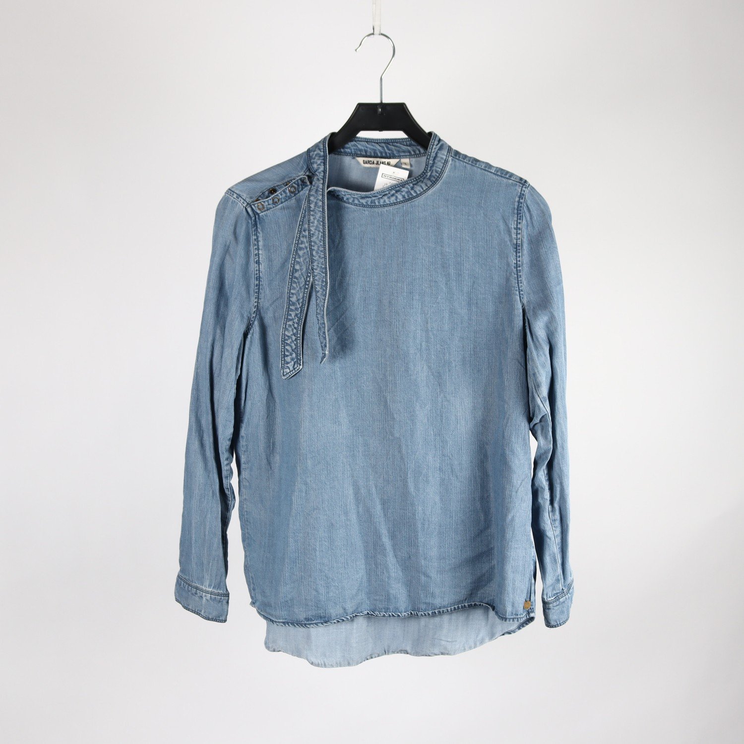 Blus, Garcia Jeans, blå, stl. L