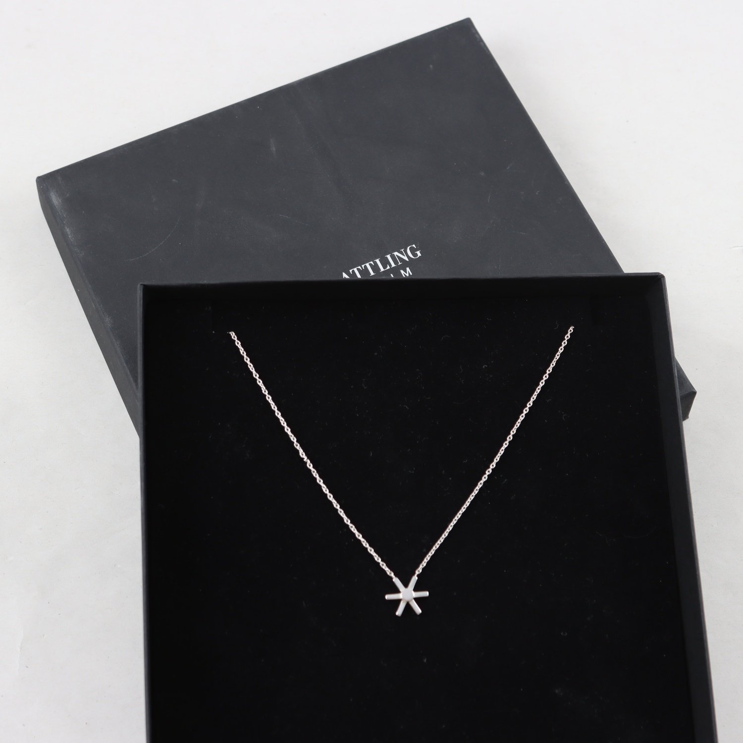 Halsband, silver 925, Starflower, Efva Attling, vikt: 3,4g