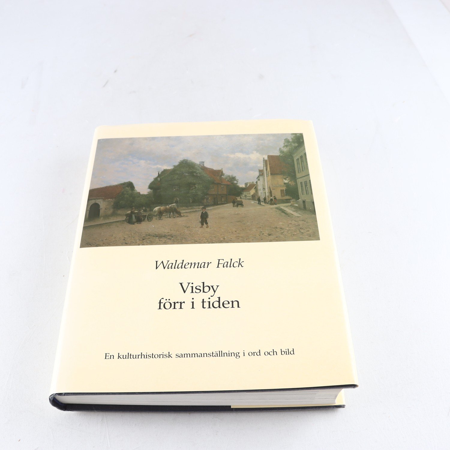 Waldemar Falck, Visby förr i tiden