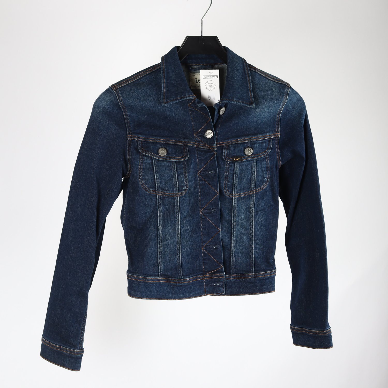 Jeansjacka, Lee, blå, stl. XS