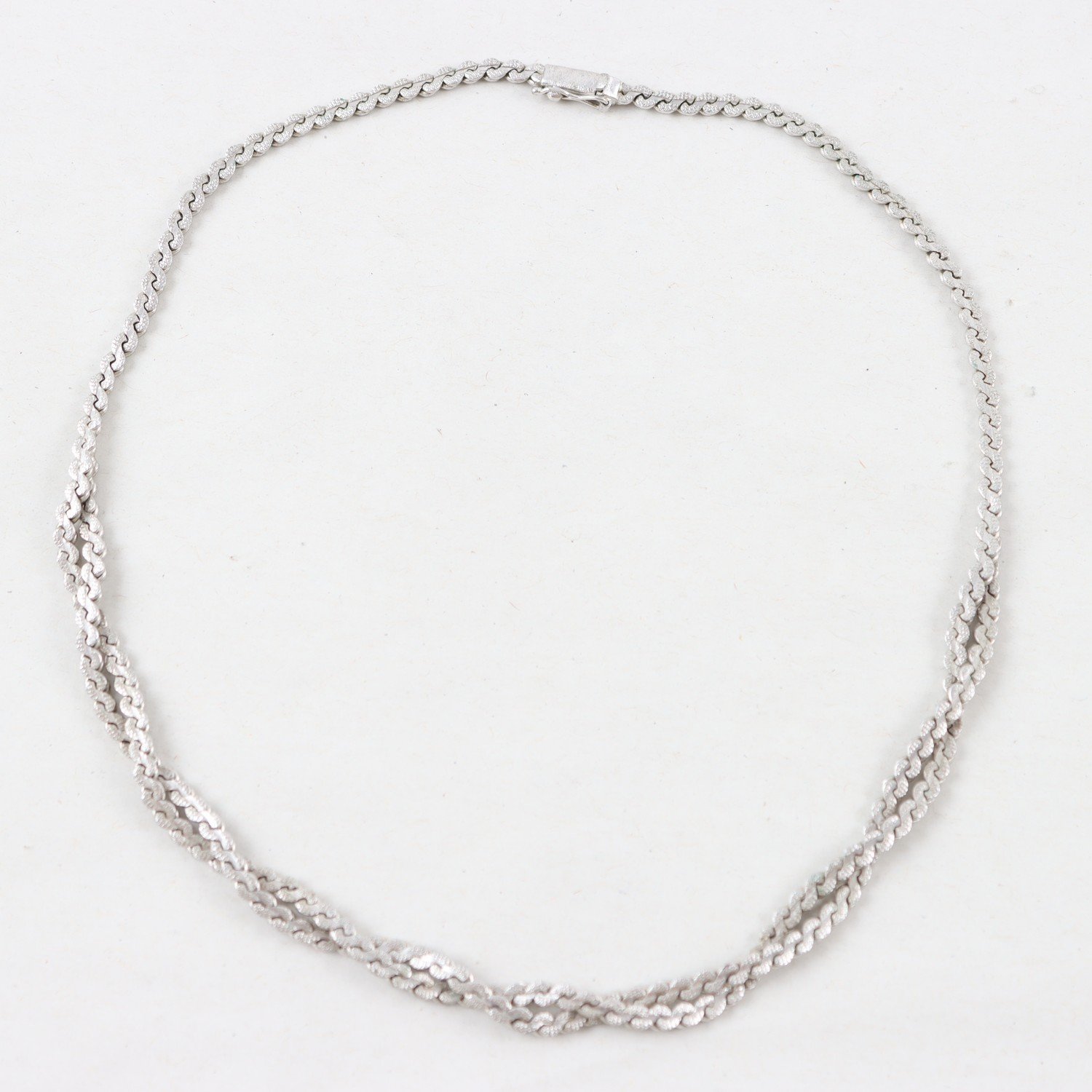Halsband, Silver, Vikt: 27,4g