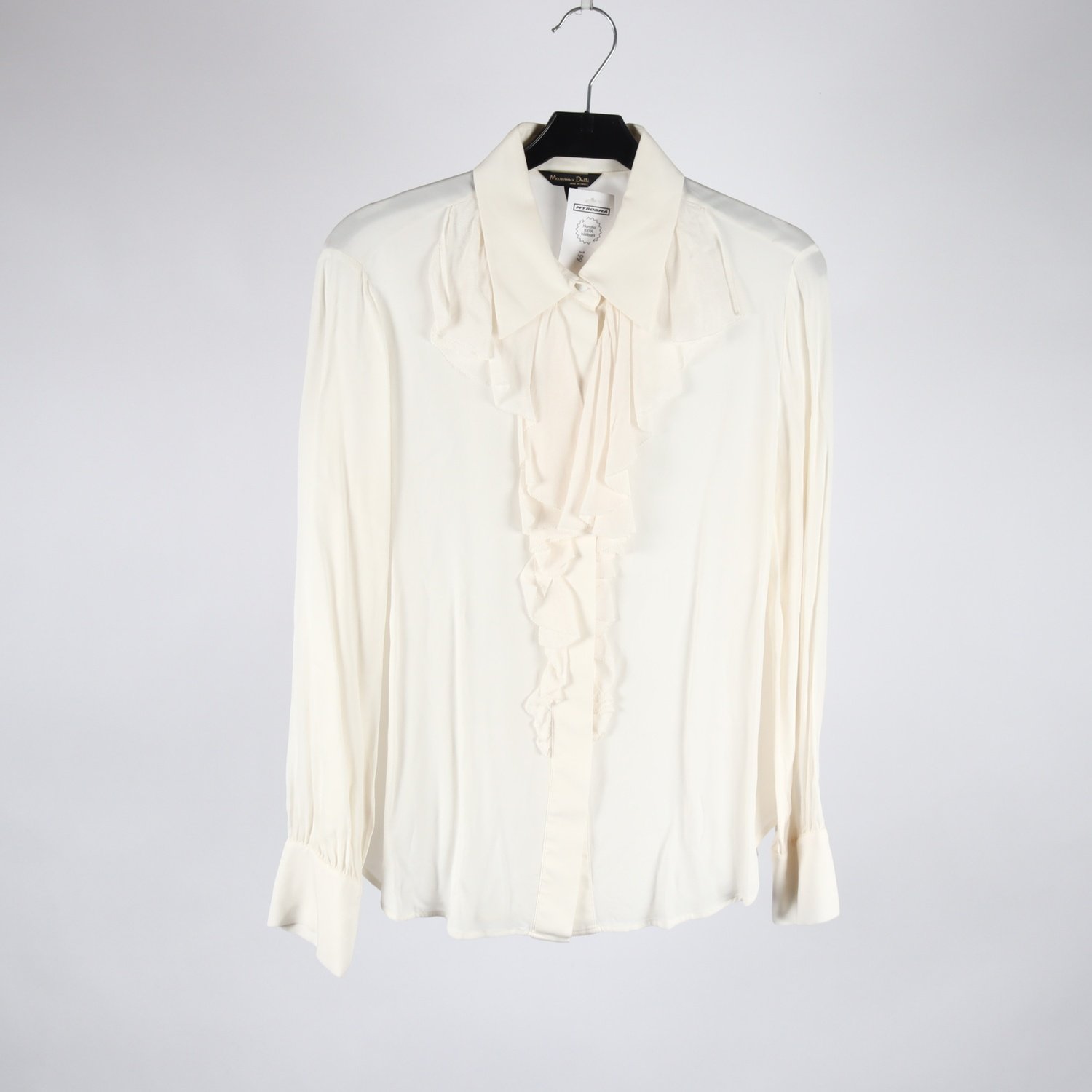 Blus, Massimo Dutti, vit, stl. 38