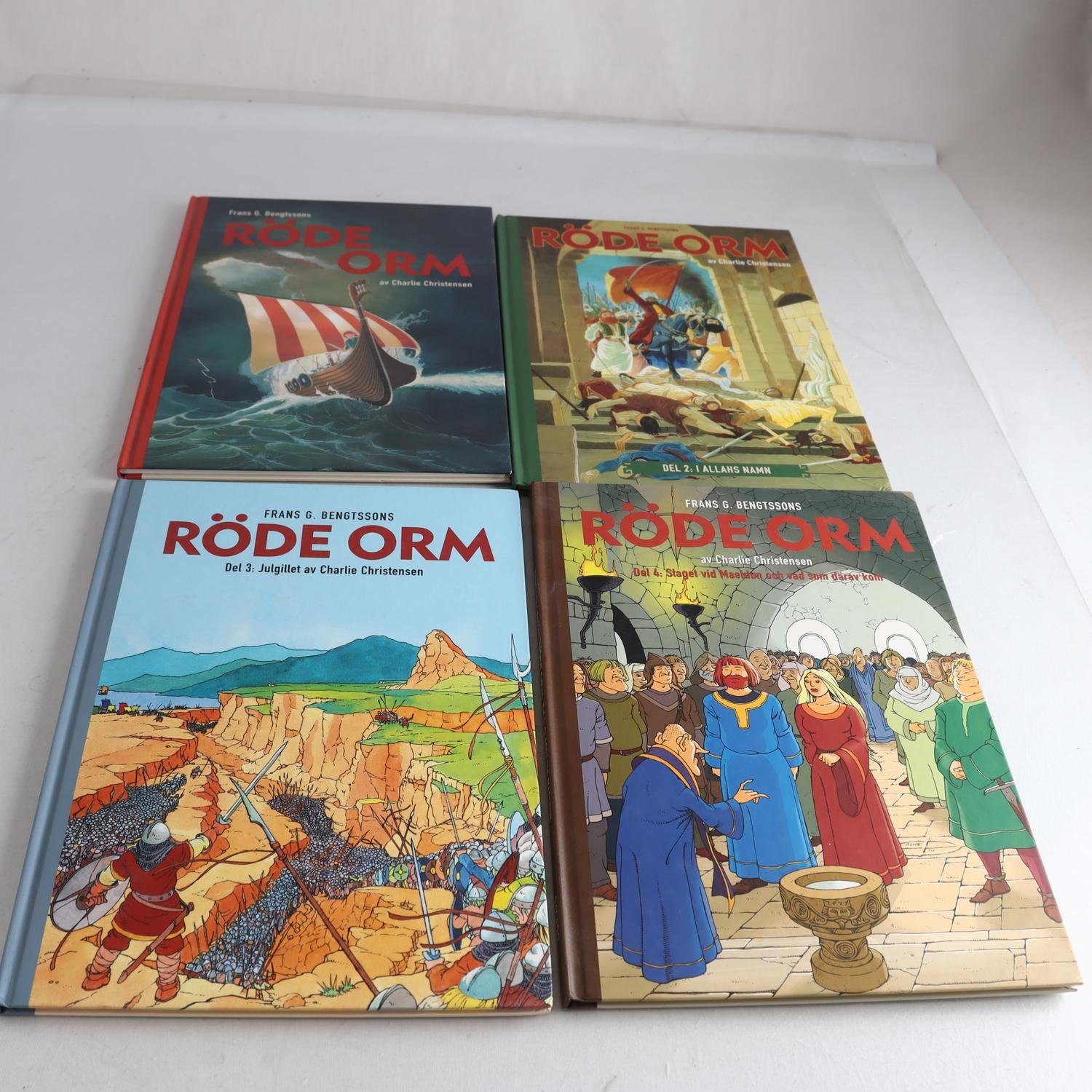 Charlie Christensen, Röde Orm, Del 1-4