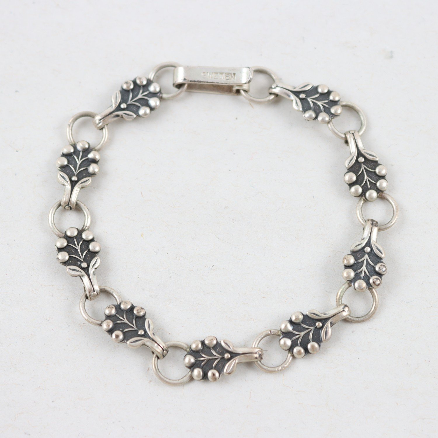 Armband, Silver, 1957, Vikt: 5,9g