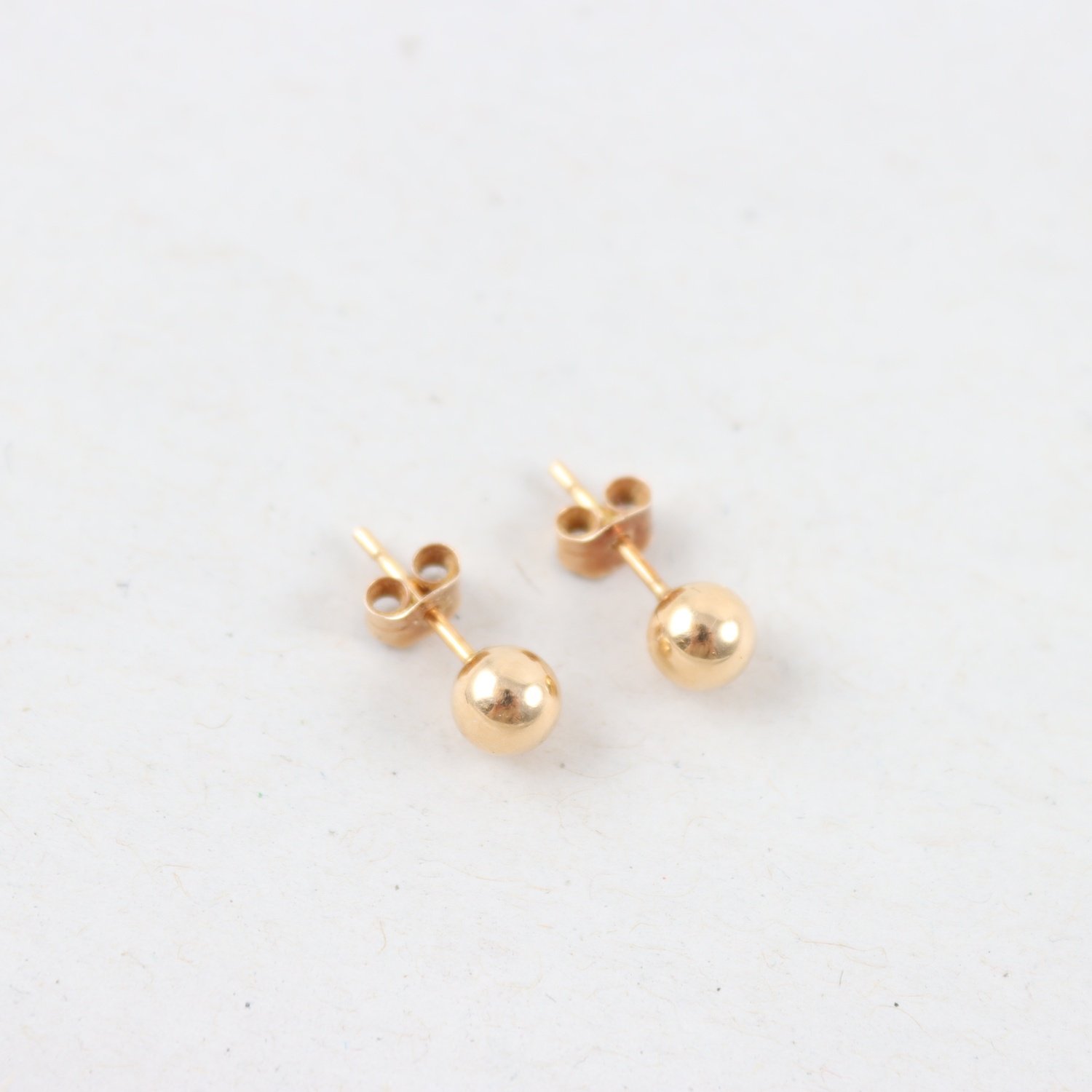 Örhängen, Guld,18k, Vikt: 0,7g