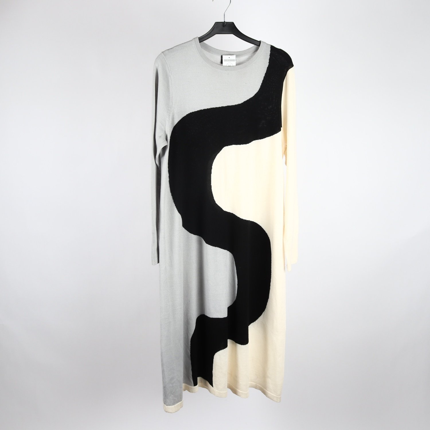 Klänning, Marimekko x Uniqlo, grå, svart, stl. L