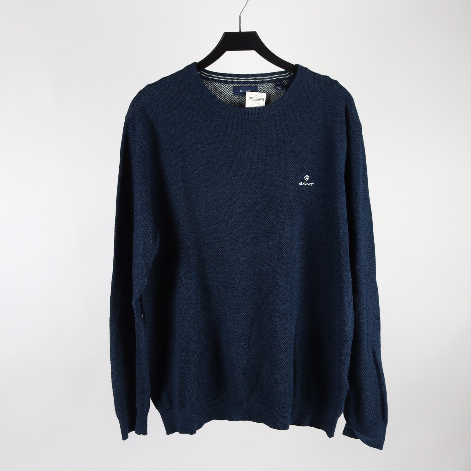Tröja, Gant, blå, bomull, stl. 2XL