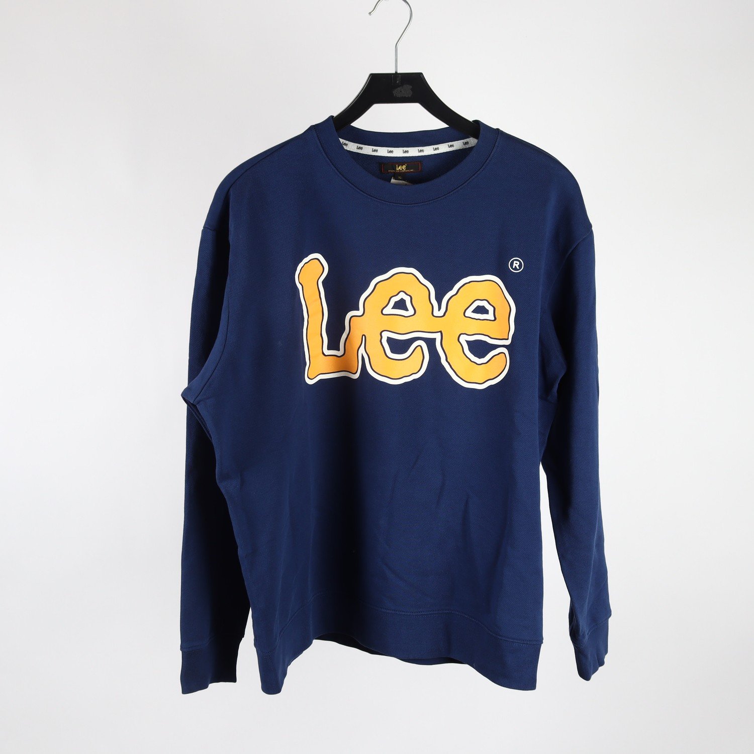 Sweatshirt, Lee, blå, stl. XL