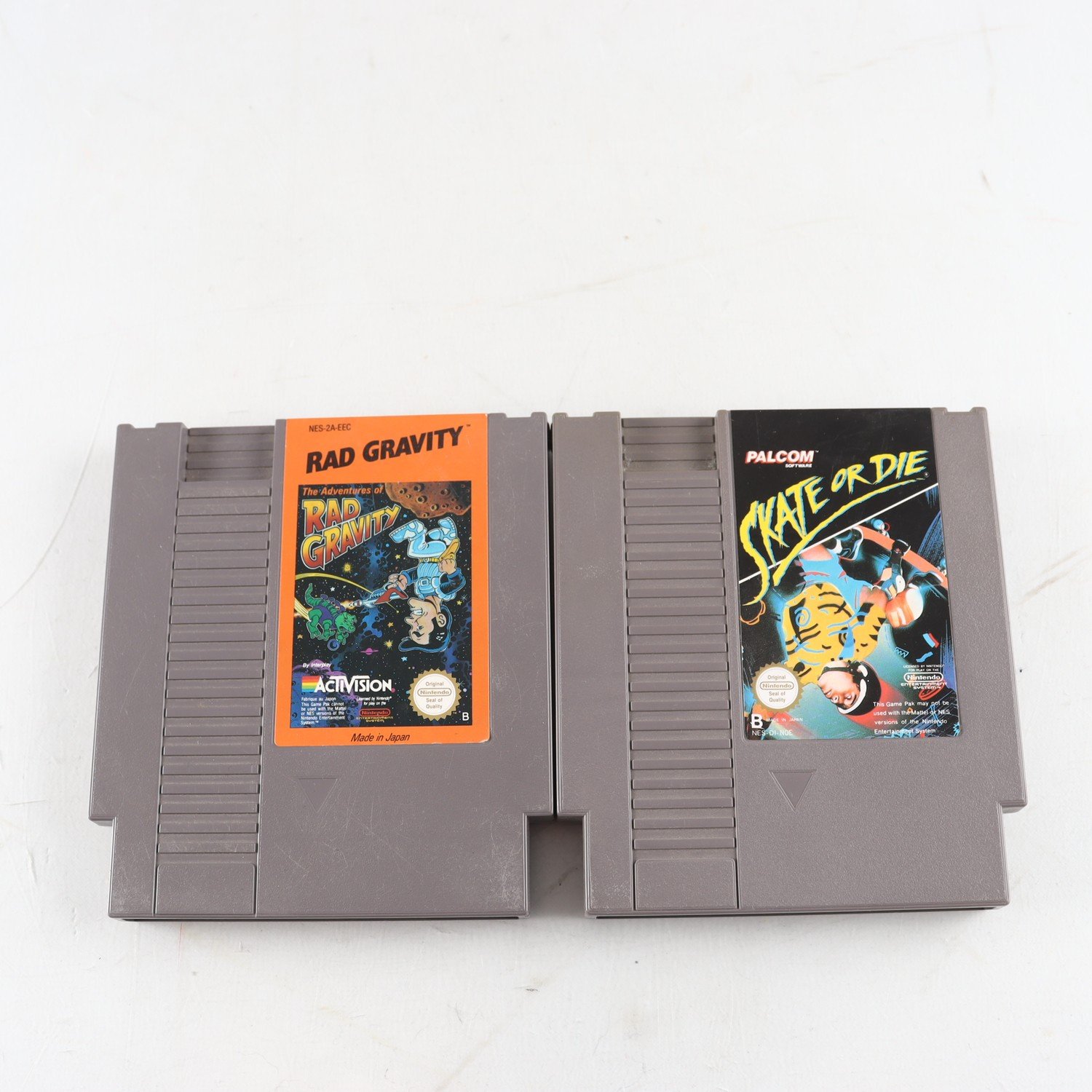 Spel, Nintendo, NES, Rad Gravity, Skate or Die