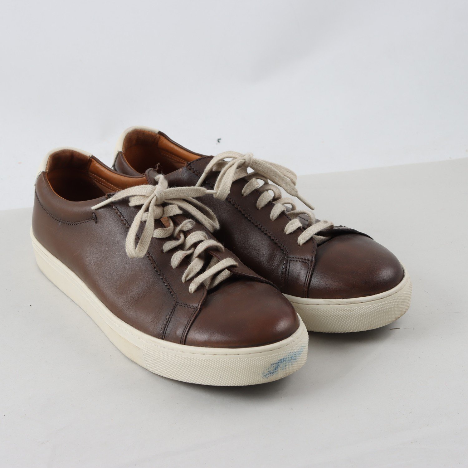 Sko, Massimo Dutti, läder, stl. 43