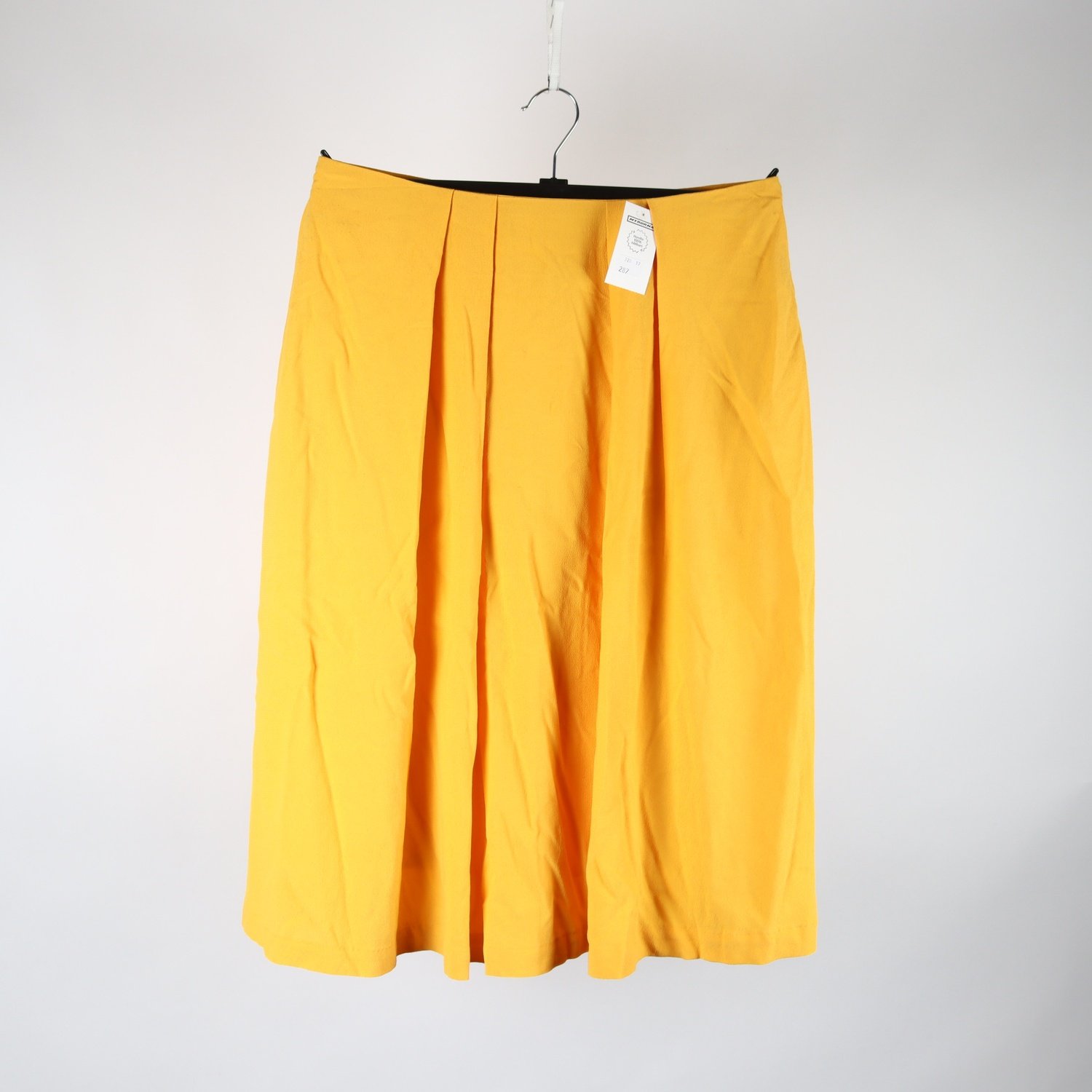 Kjol, Marimekko, gul, stl. 40