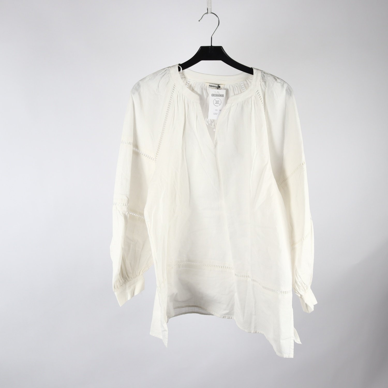 Blus, Indiska, vit, stl. M