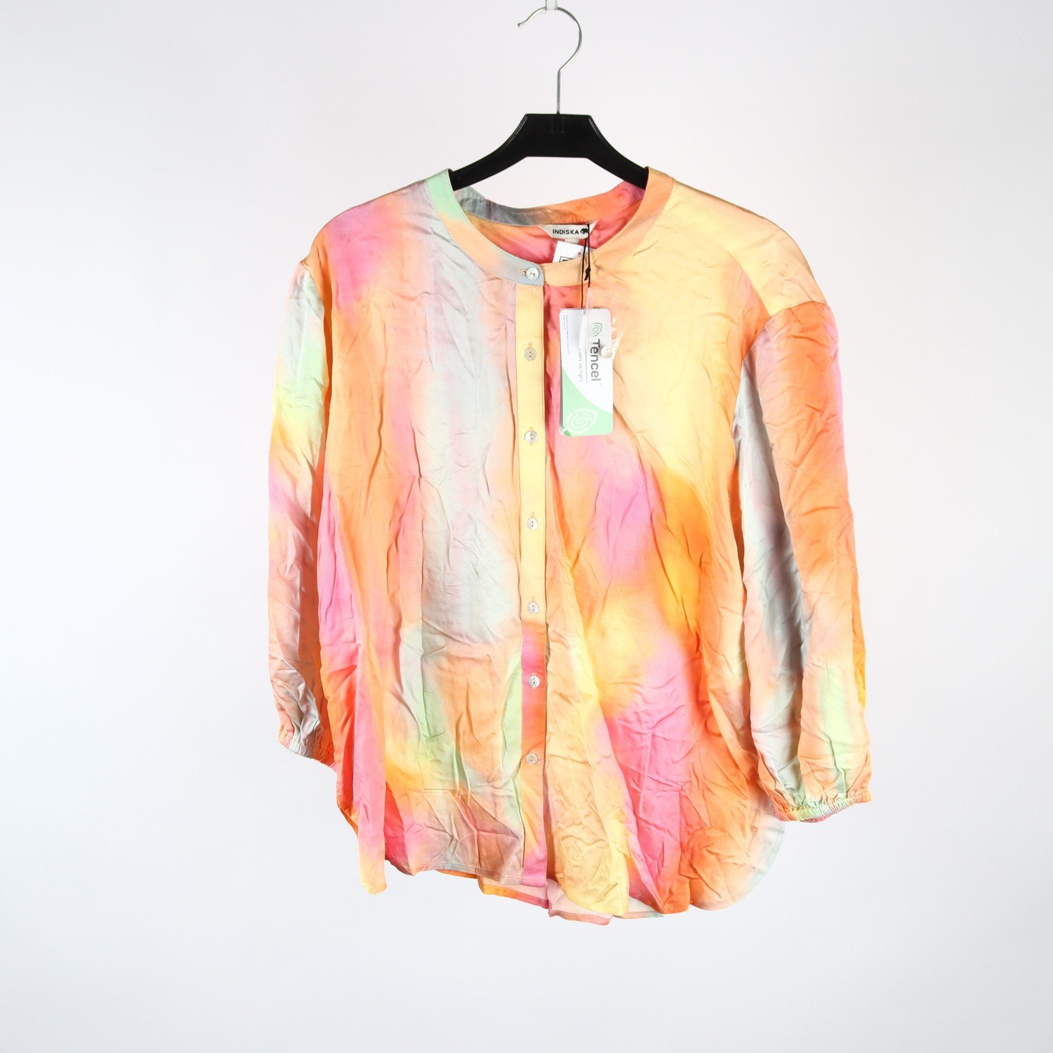 Blus, Indiska, multi, stl. S