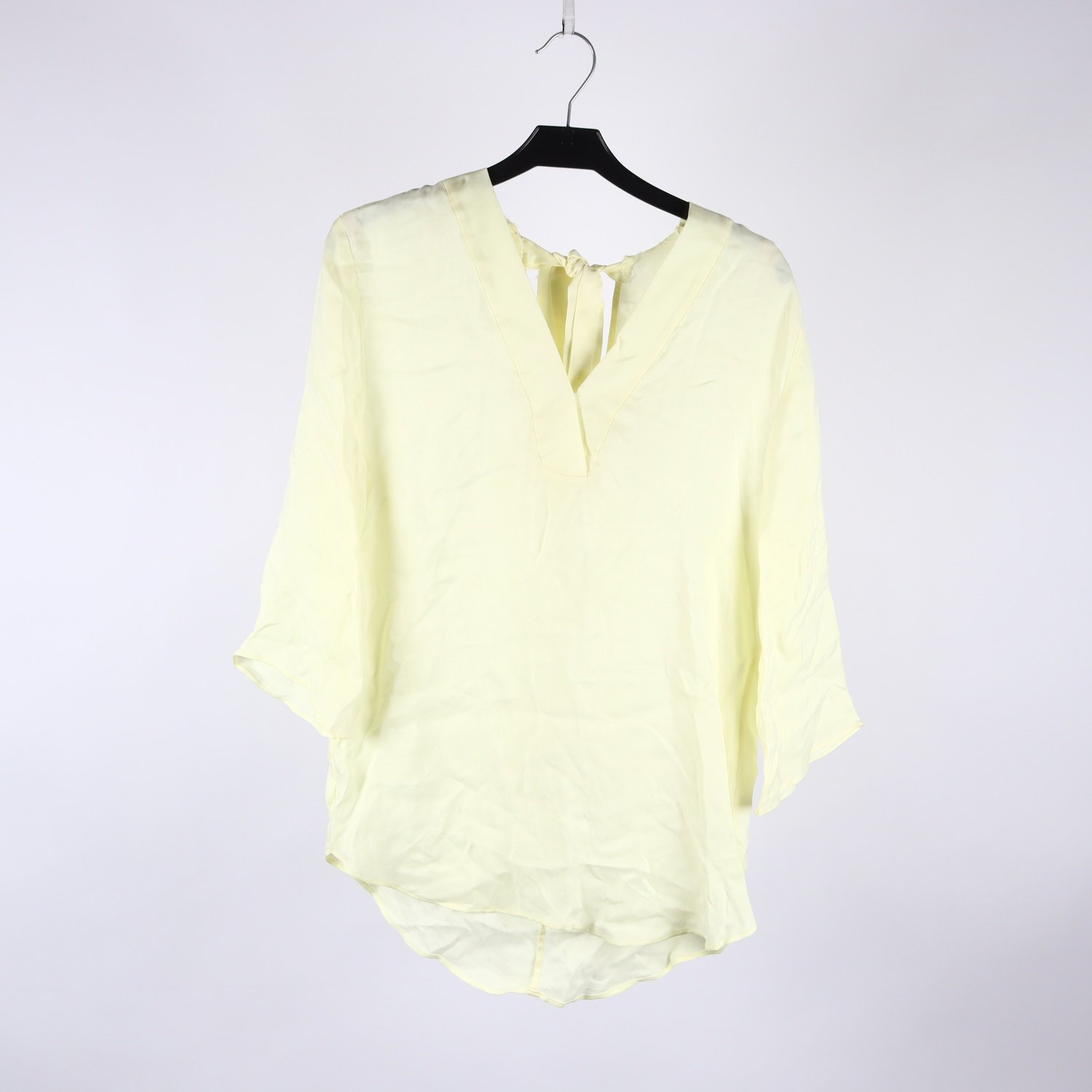 Blus, Sandro Paris, gul, stl. 1 (S)
