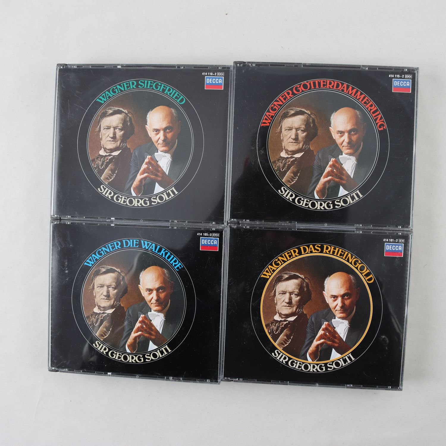CD Wagner, Solti, Nibelungens Ring, alla operor