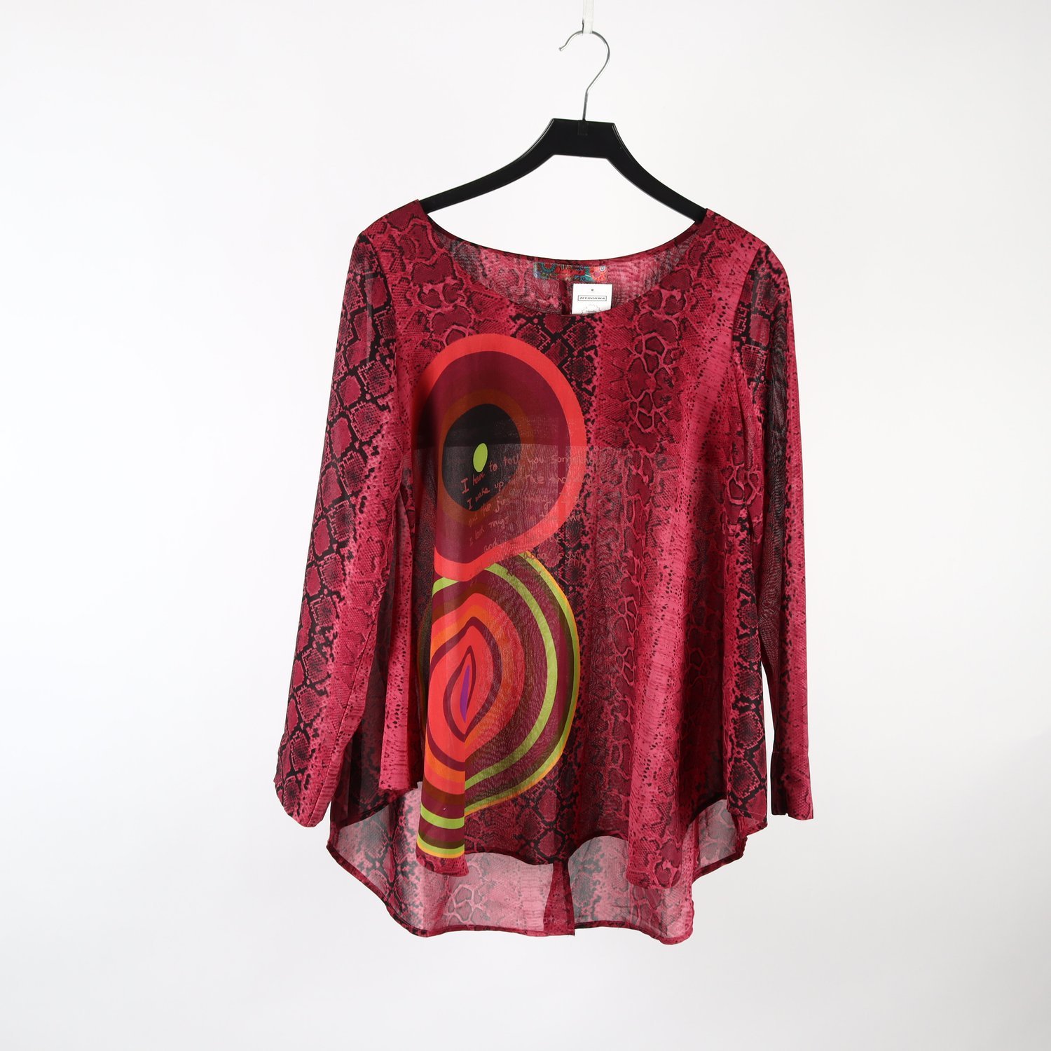 Blus, Desigual, mönstrad, stl. L