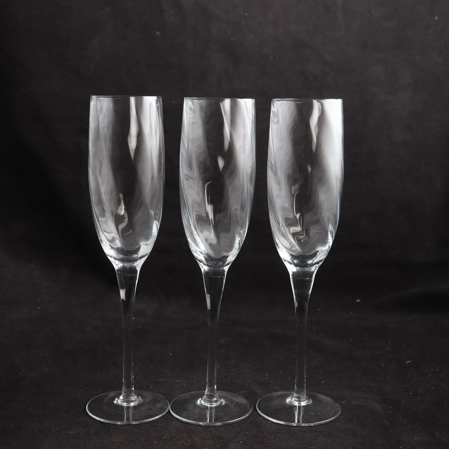 Champagneglas, kosta boda, ’Chateau’ Bartil Vallien, 3 st. Samfraktas ej.