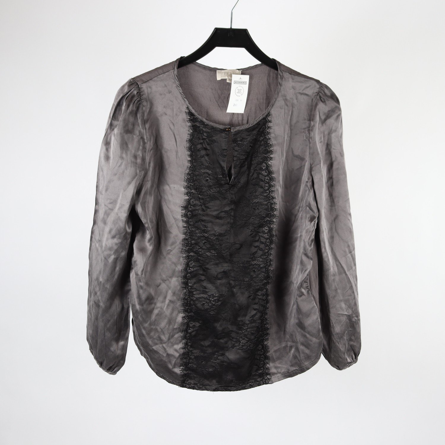 Blus, Minus, grå, stl. 36