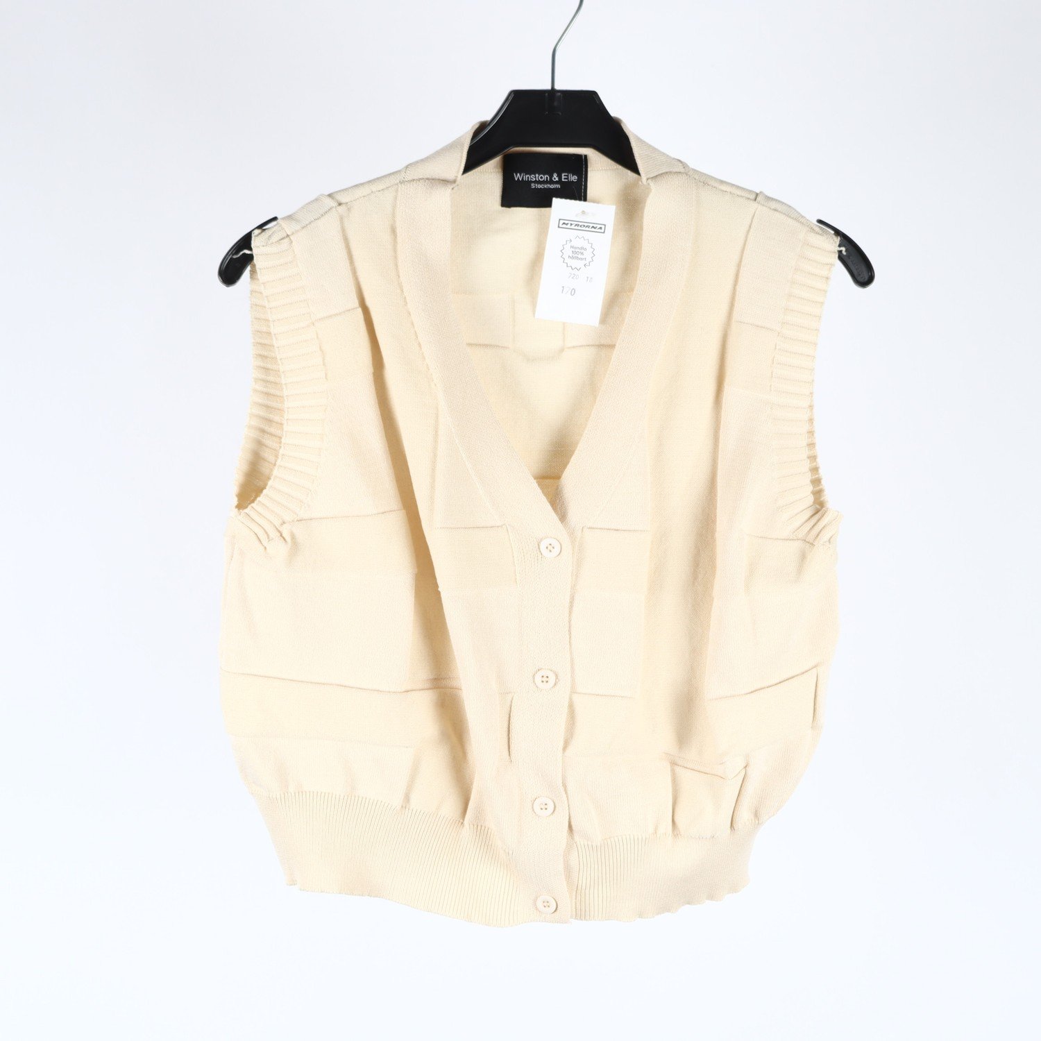 Väst, Winston & Elle, beige, stl ca. S