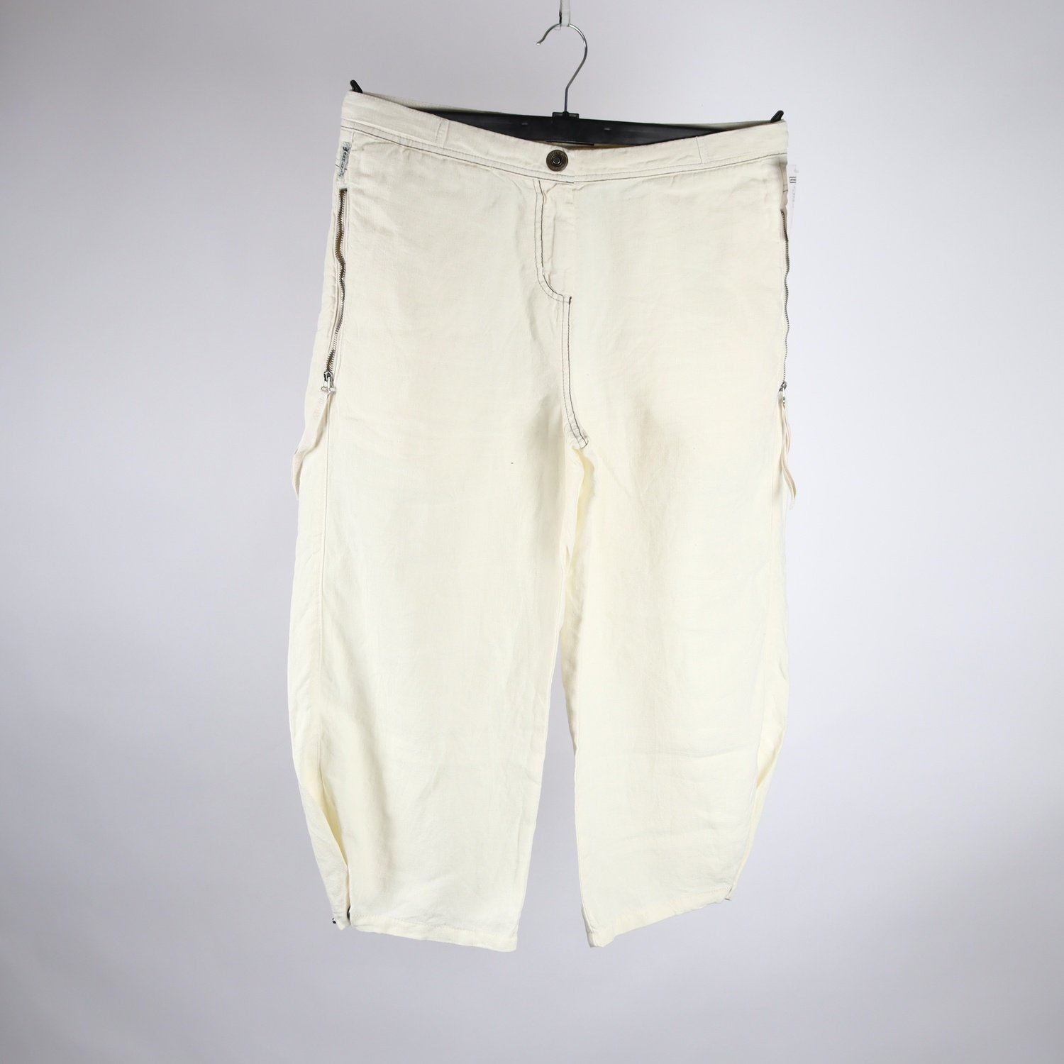 Byxor, knickers, Armani Jeans, vit, lin, stl. 30″