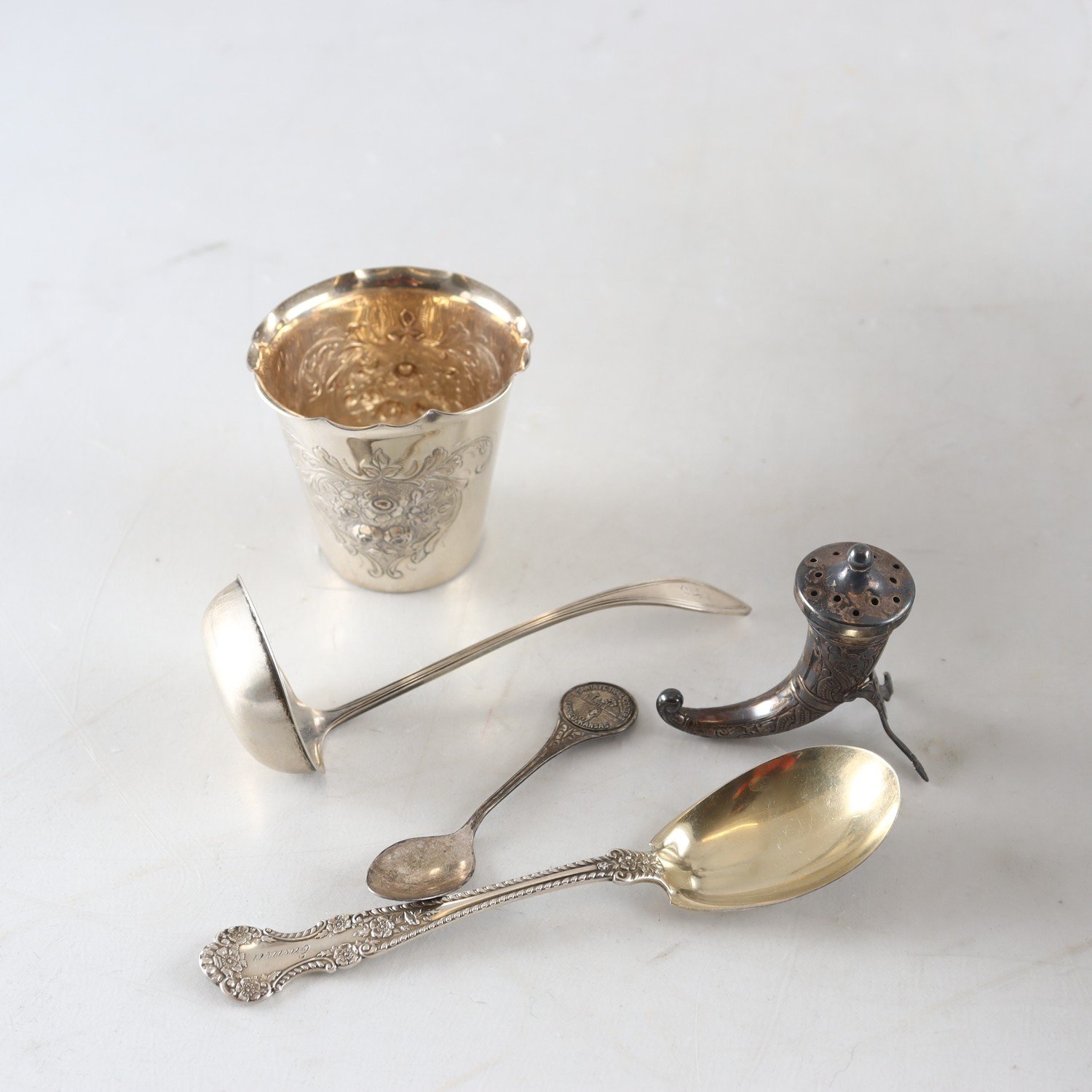 Skrotsilver, stämplat sterling