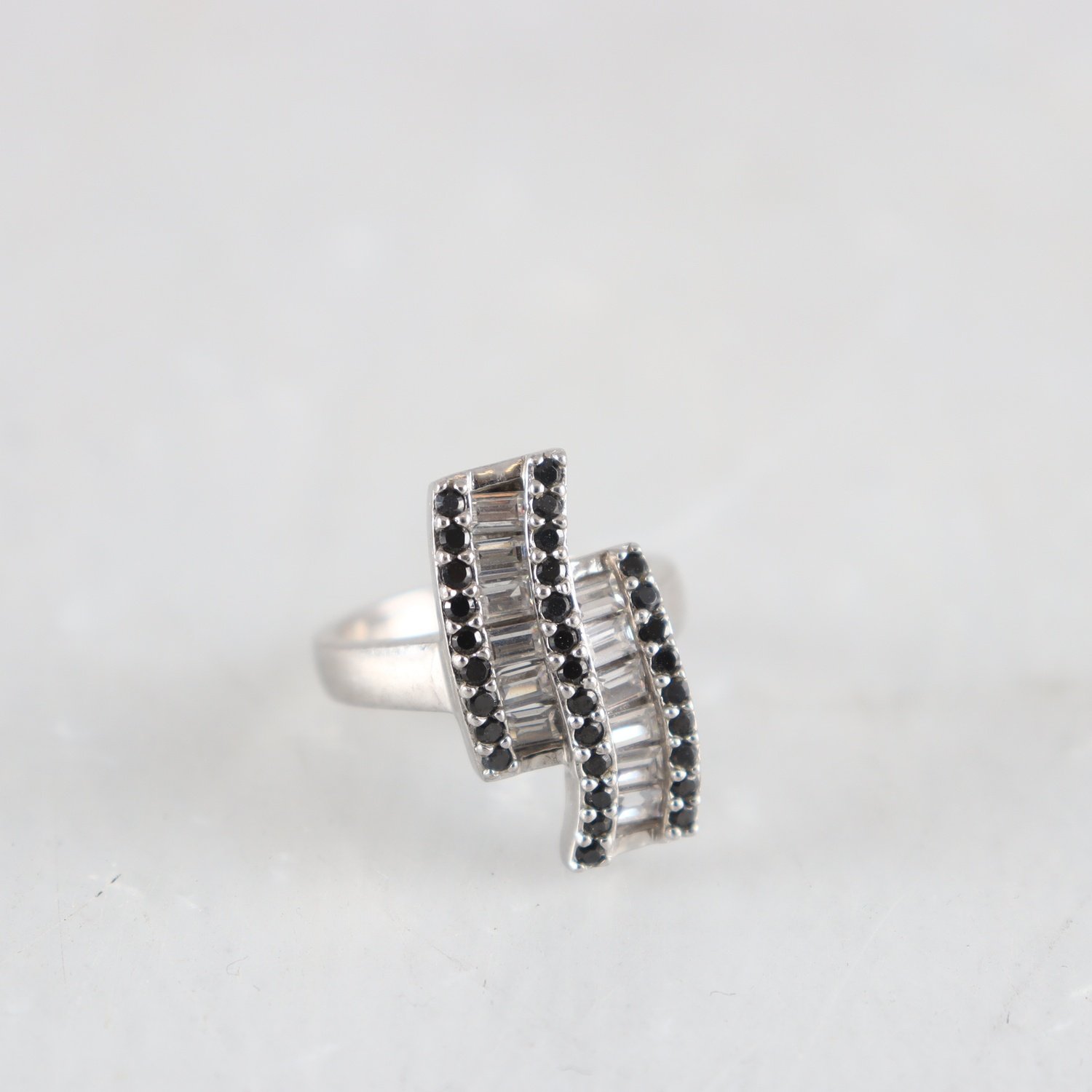 Ring, Silver, Stenar, Brv: 6,2 g