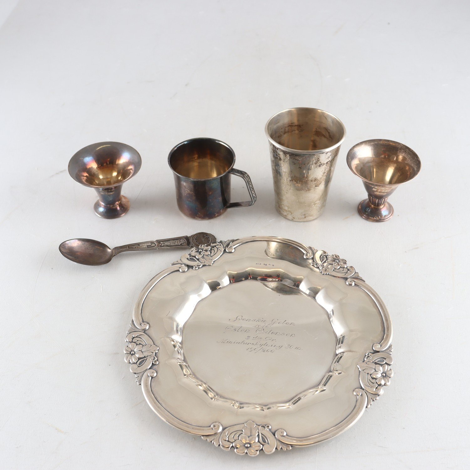 Skrotsilver, Stämplat kattfot, S