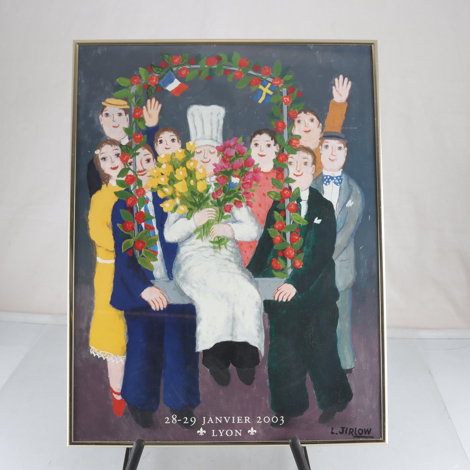 Färgtryck, Lyon, Lennart Jirlow, (f.1936), 2003. Endast avhämtning.