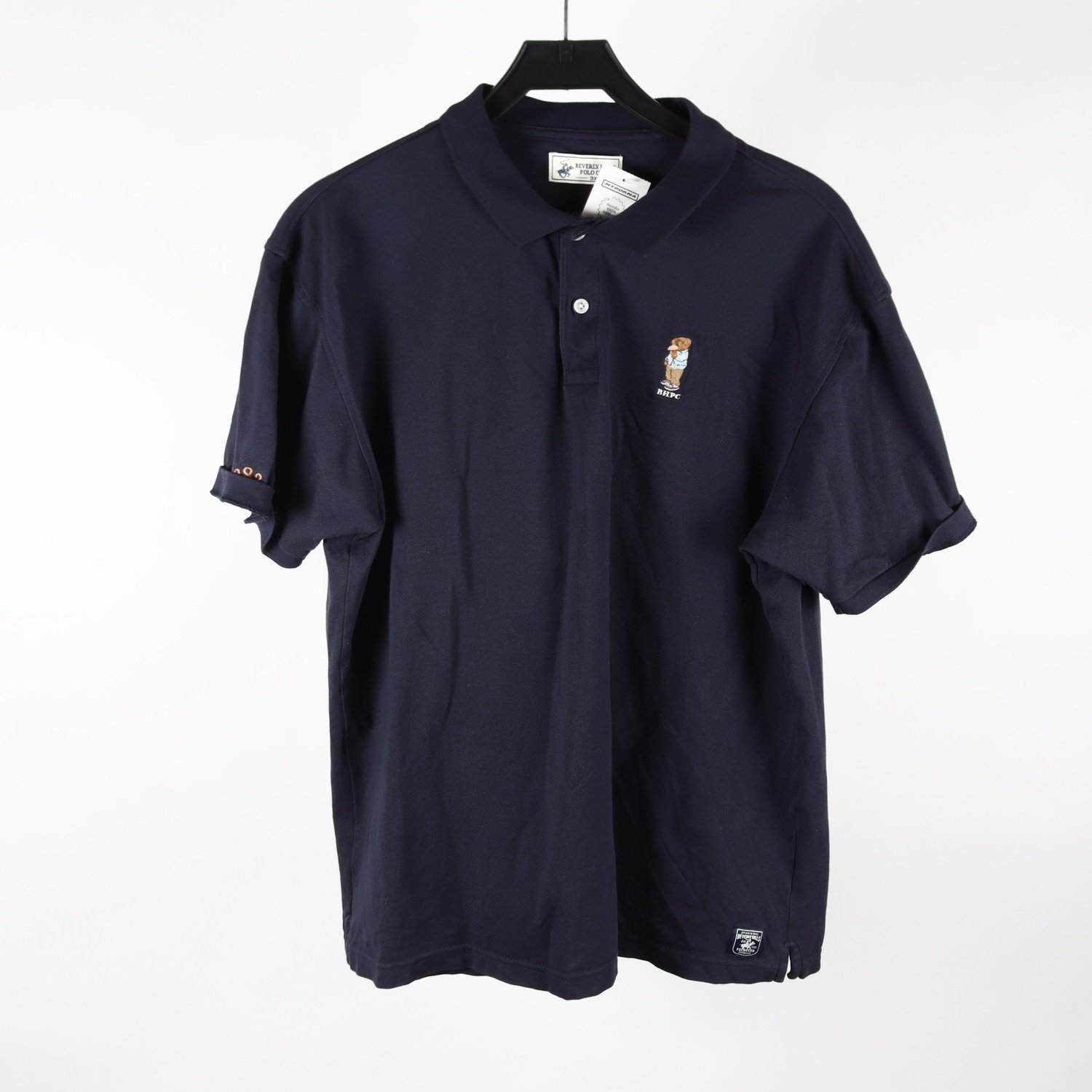 Pikètröja, Beverly Hills Polo Club, blå, stl. 3XL