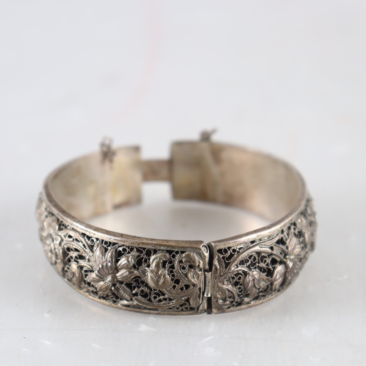 Armring, Silver, Vikt: 36,7 g
