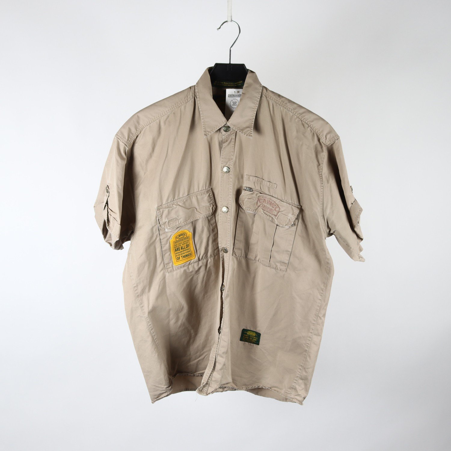 Skjorta, Camel. beige, stl. L