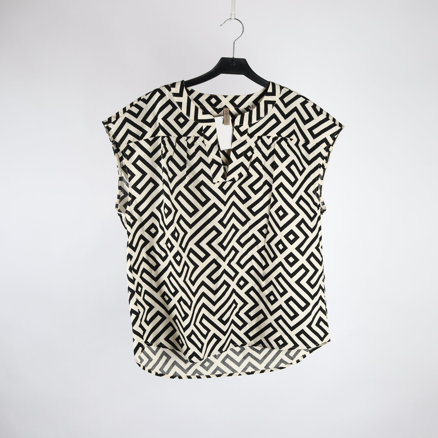 Blus, Soya Concept, vit, svart, stl. M