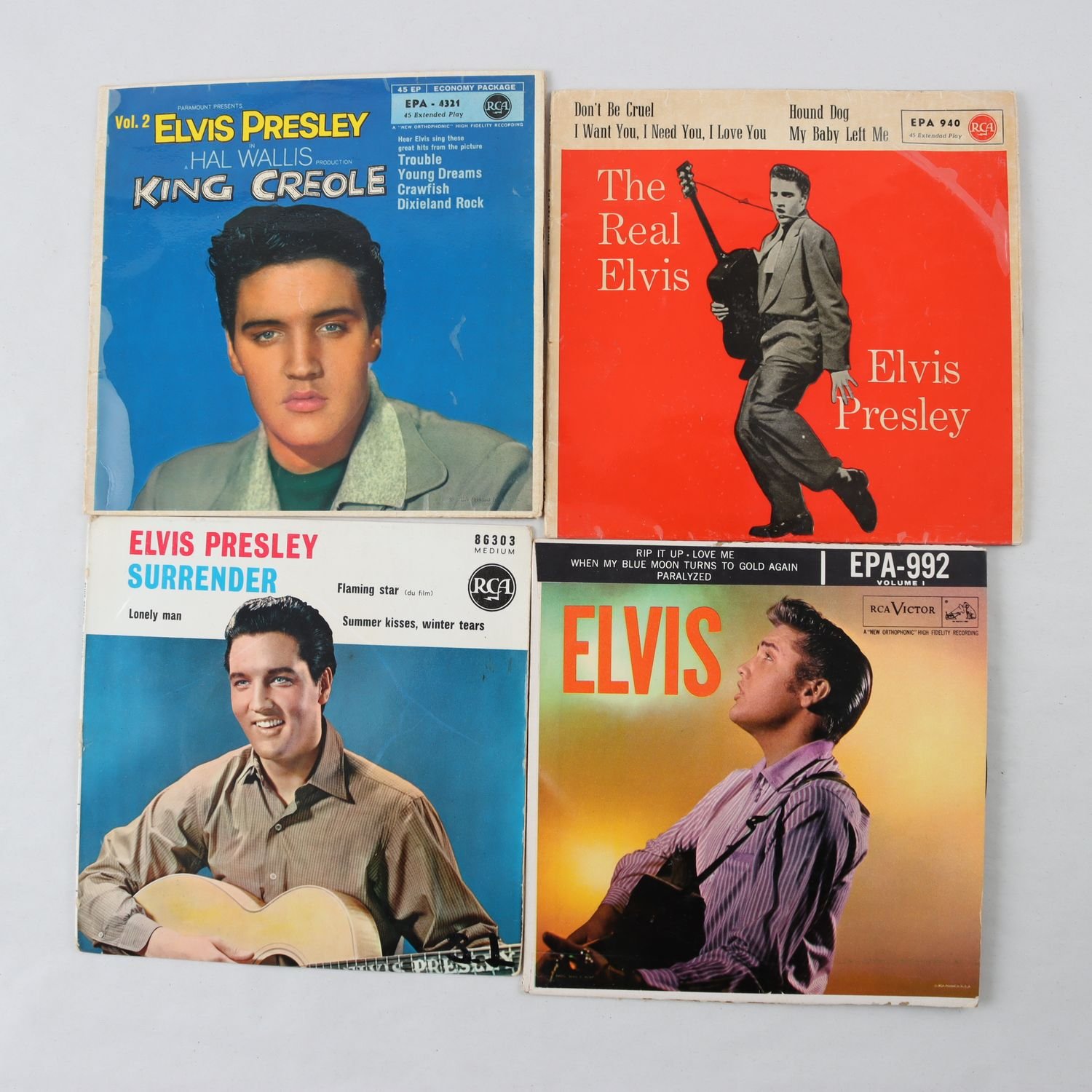 EP Elvis Presley, 4 st
