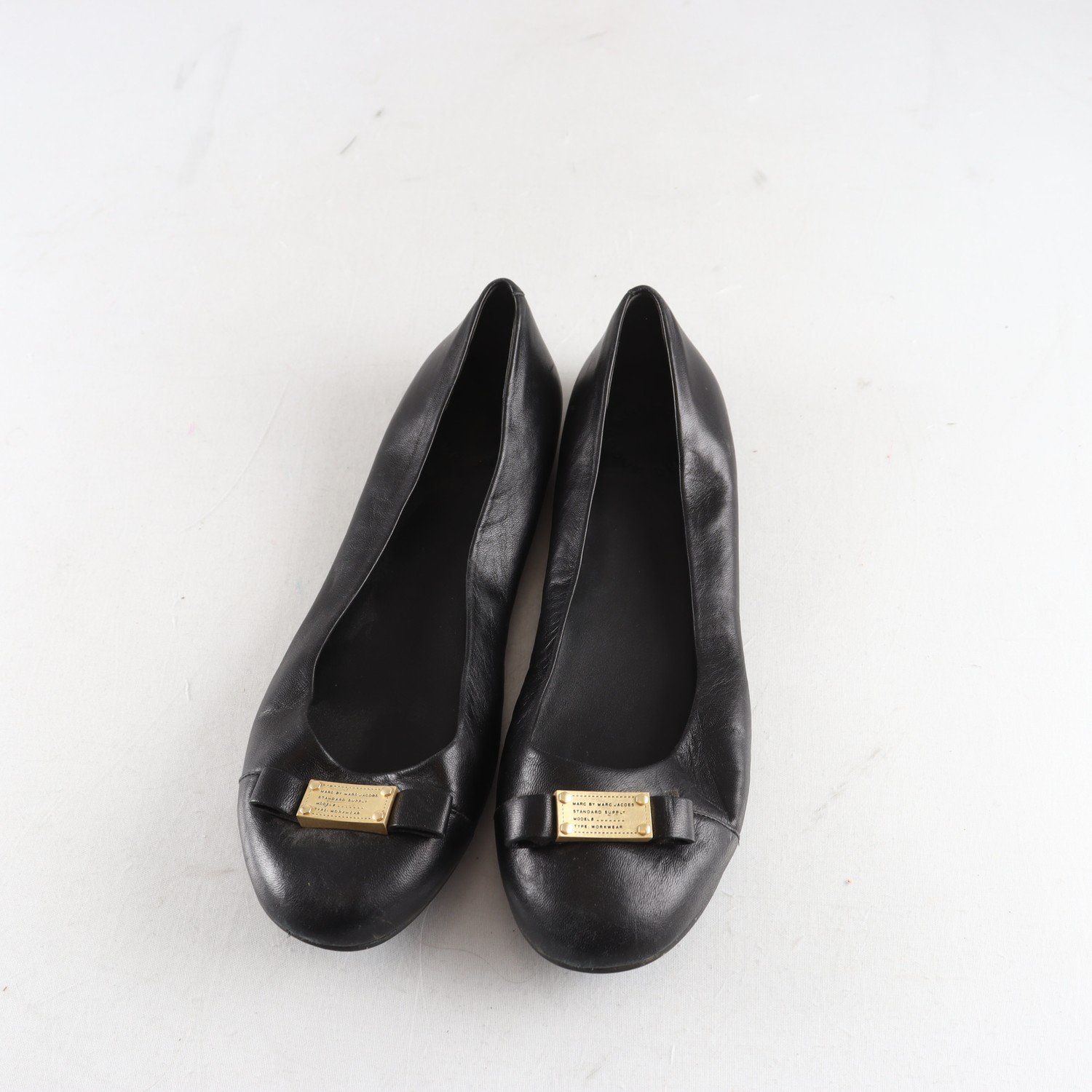 Ballerinasko, Marc by Marc Jacobs, läder, stl. 38.5