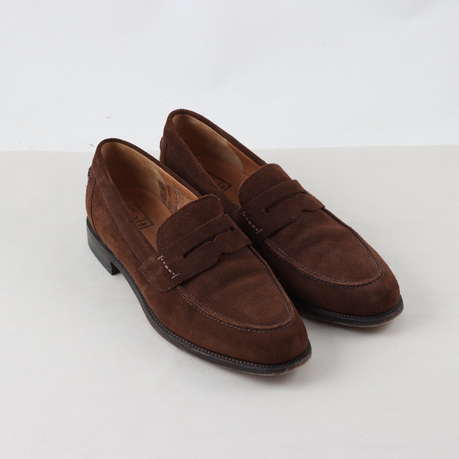 Loafers, Loake, läder, stl. 42.5