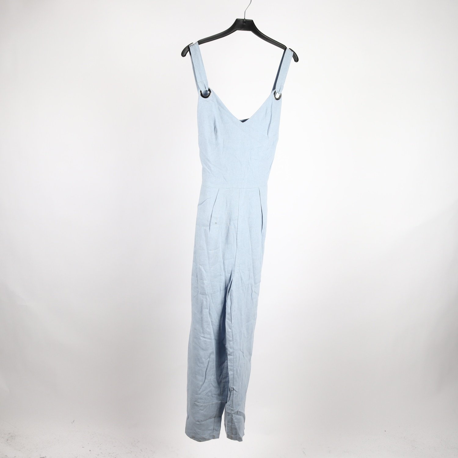 Byxdress, Orsay, blå, lin, stl. 36
