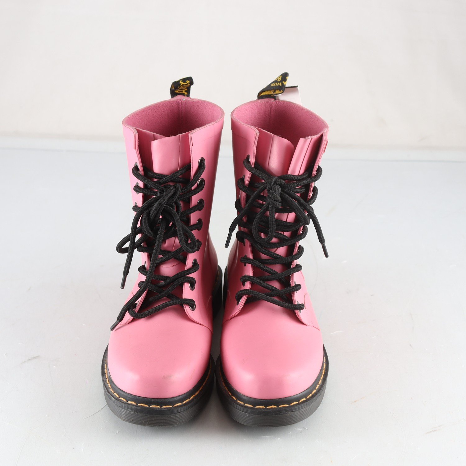 Gummistövlar, Dr Martins, rosa, stl. 38