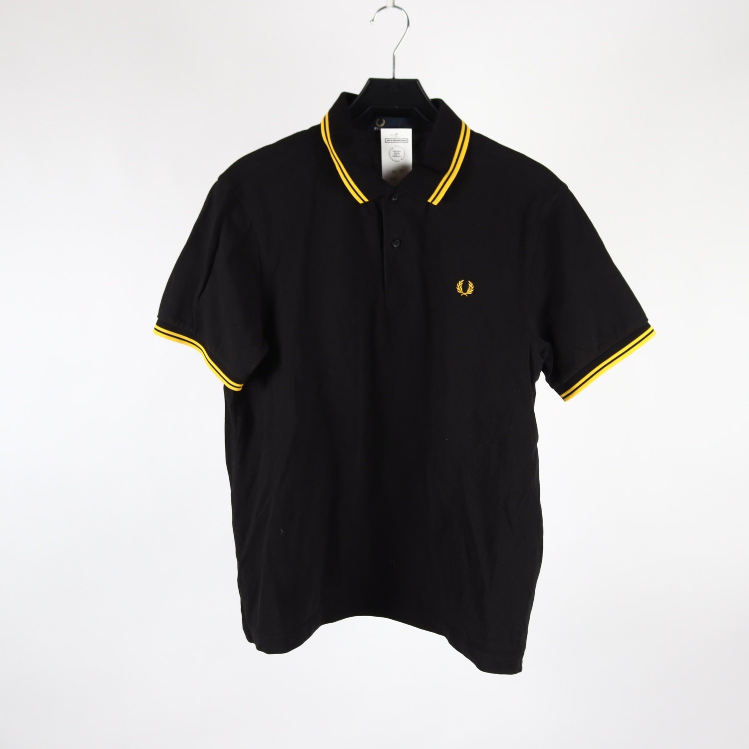Pikètröja, Fred Perry, svart, stl. L