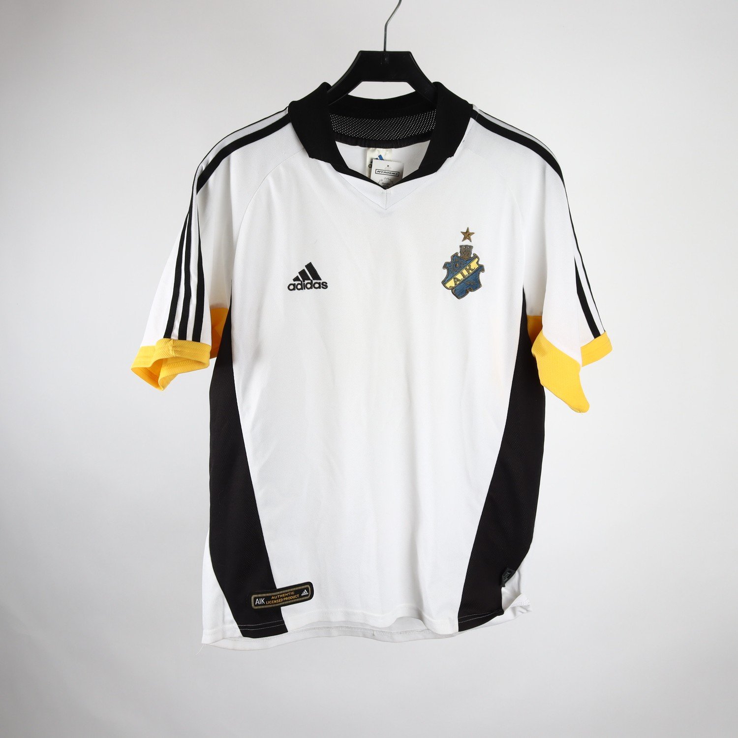 Sporttröja, Adidas, AIK, Gnaget, vit, stl. M