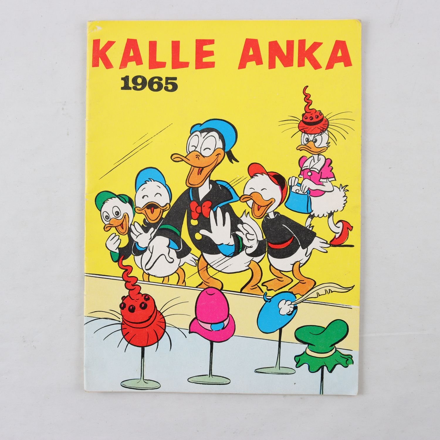 Kalle Ankas julbok, 1951, -52, -53, -58, -62, -63, -65