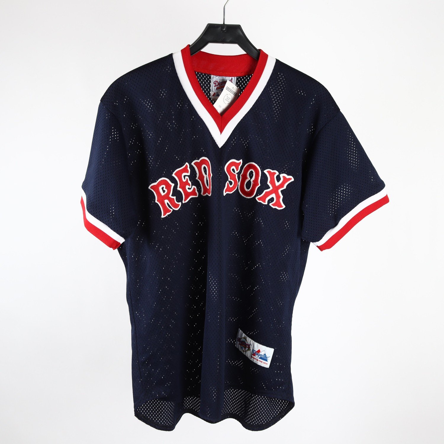 Sporttröja, Majestic, Red Sox, blå, stl. L