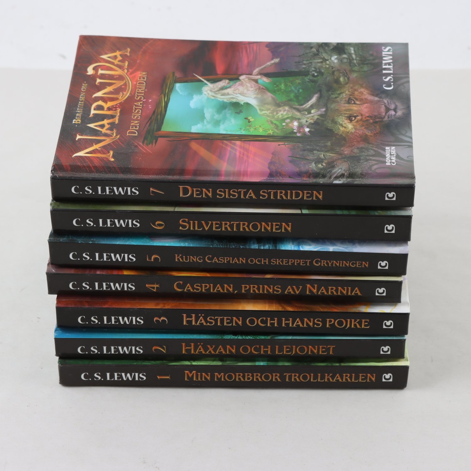 C.S. Lewis, Berättelsen om Narnia, Vol. 1-7