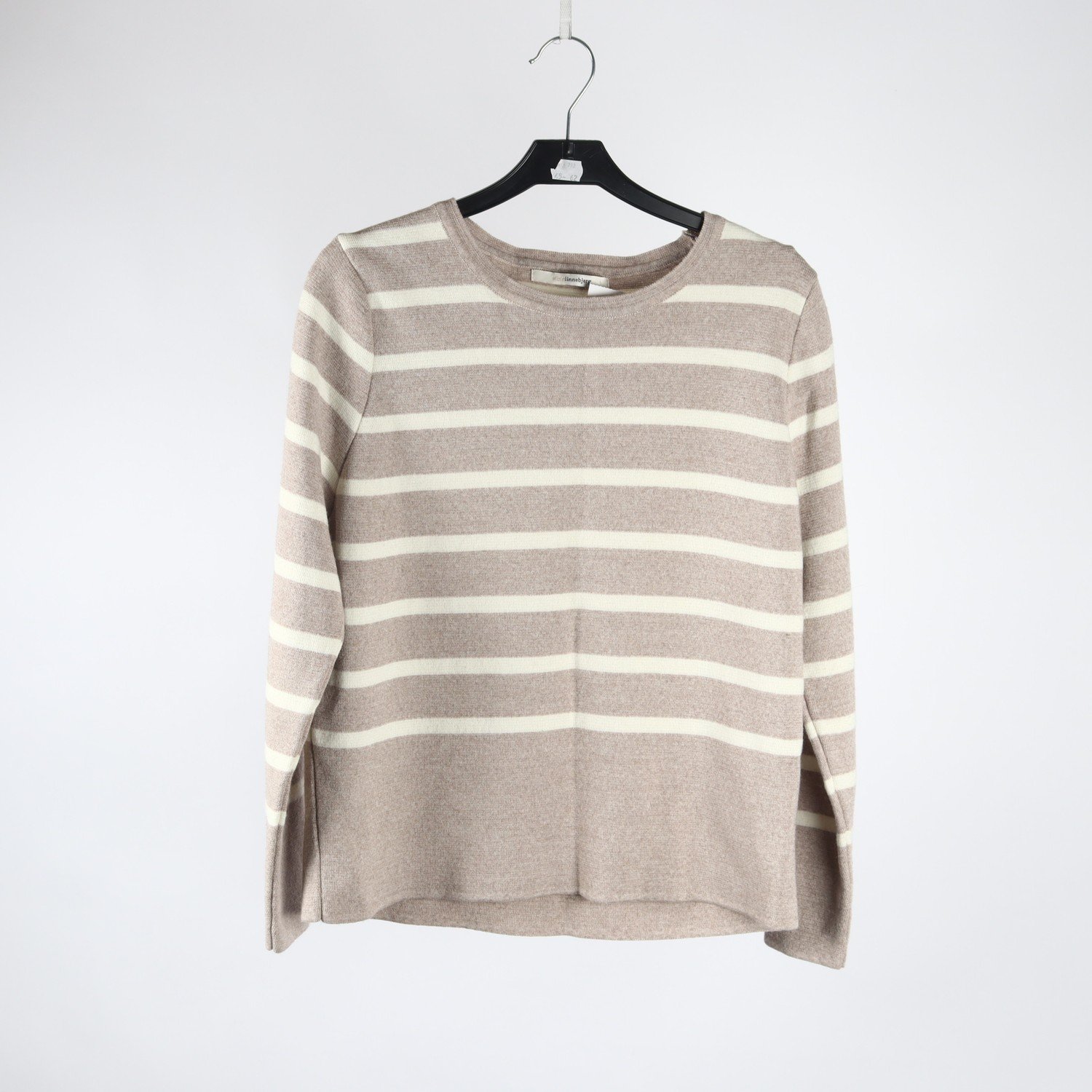Tröja, Sibin Linnebjerg, beige, vit, randig, stl. M