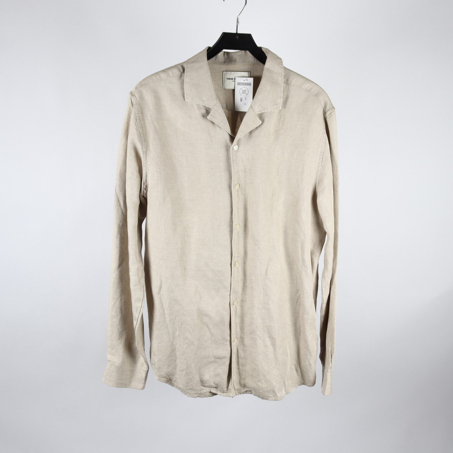 Skjorta, These Glory Days, beige, stl. L
